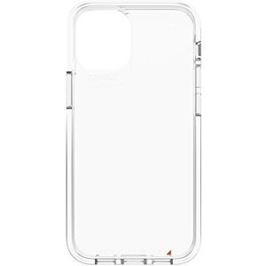 GEAR4 Crystal Palace Betty Compatibel met iPhone 12 Mini 5.4 hoesje, geavanceerde slagbescherming met geïntegreerde D3O-technologie, anti-vergeling, telefoonhoes - transparant