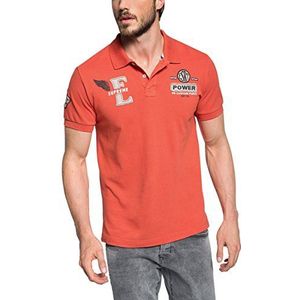 Esprit Piqué Poloshirt voor heren