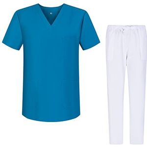 MISEMIYA - Sanitair slaappak, uniseks, medische uniformen, G713-6802, turquoise 68, S