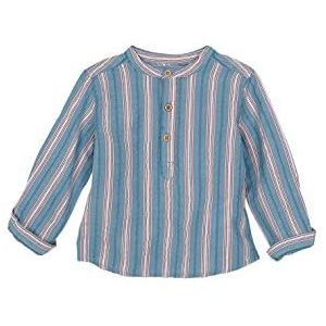 Gocco dobby baby hemd, Groen, nieuw, 12-18 Maanden