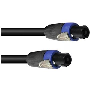 PSSO luidsprekerkabel speakon 4x4 10m bk