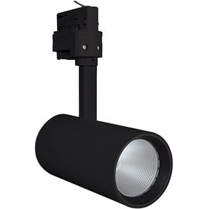 LEDVANCE Tracklight spotarmatuur LED: voor montagerail, TRACKLIGHT SPOT D75 25W / 25 W, 220…240 V, stralingshoek: 24, Koel wit, 4000 K, body materiaal: aluminum, IP20