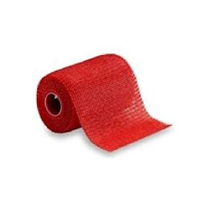 Scotchcast 3M - Scotchcast Plus Casting Tape, watergeactiveerd glasvezelbandage, lichtgewicht, bestendig, ademend, rode kleur, afmeting 7,5 cm x 3,65 m, verpakking van 10 stuks.