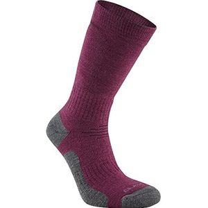 Craghoppers Heren Heren Trek Merino Wol Geïsoleerde Wandelsokken Mens Trek Merino Wol Geïsoleerde Wandelsokken, Wildberry, 36-38 EU