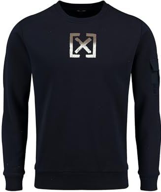 KEYLARGO Heren Klelection Round Sweatshirt, Navy (1200), S