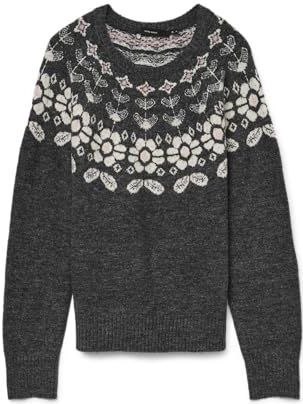 Vmsimone - Gebreide Pullover - O-hals - Lange Mouwen - Regular Fit