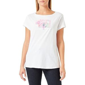 Sisley Dames T-shirt 3096L101W T-shirt, wit 101, Wit 101, 101
