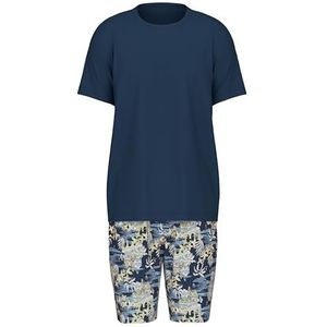 CALIDA Amalfi Journey pyjama kort Insignia Blue, 1 stuk, maat 50, Insigniablauw, 50