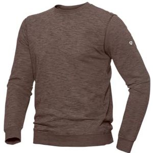 BP 1720-294-0400-L Uniseks sweatshirt, space-dye-stof, slank silhouet met lange mouwen, 280,00 g/m² versterkt katoen, ruimte-falke, L