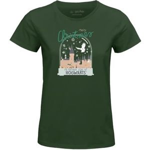 HARRY POTTER T-shirt dames, Groen, M