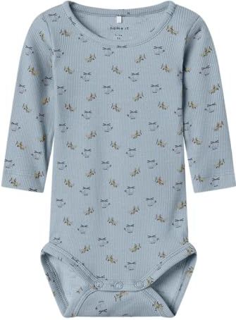 Name It - Nbmkoalkab - Body - Blauw - Lange Mouwen