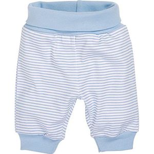 Playshoes Baby-Pumphose Interlock Ringel Pantalones de deporte baby-meisjes, blauw (wit/blauw 117), 68