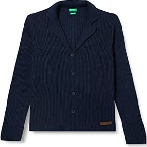 United Colors of Benetton jongens jas met lange mouwen, donkerblauw 252, 150 cm