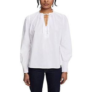 ESPRIT Damesblouse, 100/wit., M
