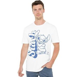 Disney LILO & Stitch Thats Me Unisex T-shirt, wit, X-Large, Wit, XL