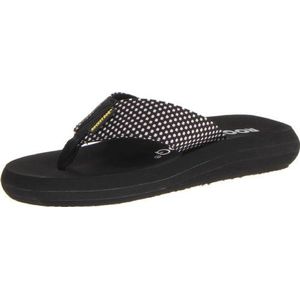 Rocket Dog Women's Spotlight Comfort Foam Sandal, Play Mesh Black, 6