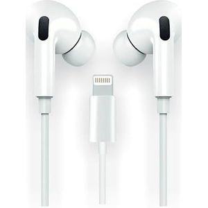 Tech One - TEC1202 - Oordopjes - Wit - Met Microfoon - Lightning