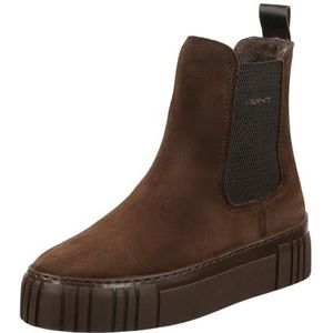 GANT FOOTWEAR SNOWMONT Chelsea-laarzen voor dames, Cacao Brown, 41 EU, Cacao Brown, 41 EU