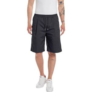 Replay Herenshorts, katoen, 498 Deep Blue, 28W