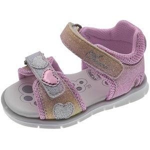 Chicco, Sandaal Met Dubbele Klittenbandsluiting, Meisjes En Meisjes, Veelkleurig (1), 21 EU, Design in Italië