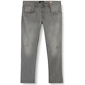 Blend Twister fit vrijetijdsbroek, 200296/Denim Grey, 33/32, 200296/Denim Grijs, 33W / 32L
