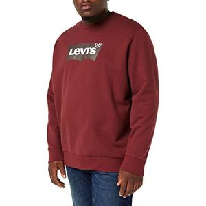 Levi's Heren Standard Graphic Crew Sweatshirt, Batwing Crew Port, XS