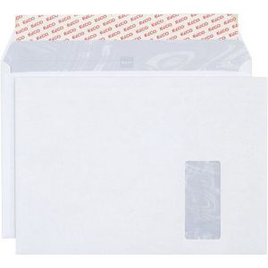 Elco 64589 enveloppen met venster, formaat C4, wit, 250 stuks