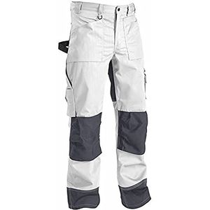 Blakläder 152318601094C146 maat C146 broek - wit/grijs