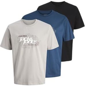 JACK&JONES - JCOGRID BRANDING TEE SS CREW NECK - Heren - T-shirts