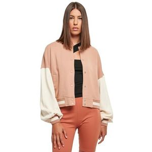 Urban Classics Jas voor dames, Amber/wit, M