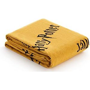 Belum Harry Potter deken, extra zacht, afmetingen: 230 x 270 cm, stof: 60% katoen, 40% polyester, model: Hufflepuff, eigenschappen: anti-vocht, hypoallergeen, mijtdicht, hygiënisch