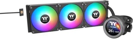 Thermaltake - TT TH280 V2 Ultra EX ARGB - CPU Waterkoeler - Zwart - 2,1-inch LCD-scherm