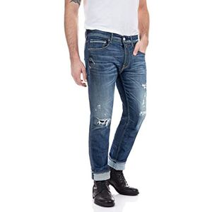 Replay Grover jeans voor heren, 009, medium blue., 27W x 30L