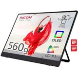 Ricoh - Draagbare Monitor - 15,6-Inch OLED - Ultralicht - Multi-Touch