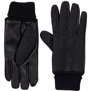 United Colors of Benetton 6FGMUG002 handschoenen en handgrepen, zwart 700, M (2 stuks) voor heren