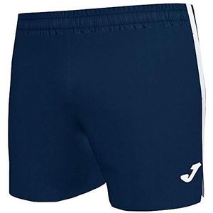 Joma Elite VII Shorts Running, heren, marineblauw, wit, XXL