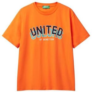 United Colors of Benetton T-shirt, Oranje, L