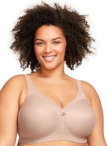 Glamorise - MagicLift Active Support BH - Café - Draadloos - 1005