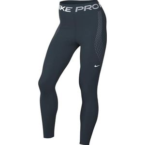 Nike Pro Sculpt 7/8 leggings met hoge tailleband (dames), legermarine/reflecterend zilver, FV7948-478, XS