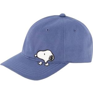 Concept One Peanuts Snoopy Dad Pet Peek-a-Boo Style Baseball Cap met gebogen rand, blauw, eenheidsmaat, blauw, Eén maat