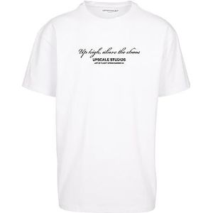 Mister Tee Unisex T-shirt Paperbird Oversize Tee White 5XL, wit, 5XL