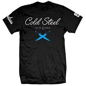 Cold Steel Unisex's Mannen Kleding T-Shirts Korte mouw, Multi, One Size