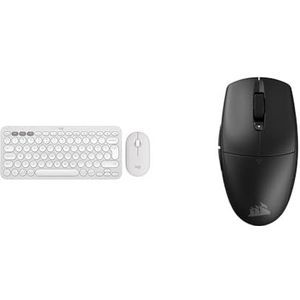 Logitech Pebble 2 Combo, & CORSAIR M55 WIRELESS Lichtgewicht FPS Gaming