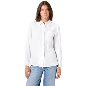 CECIL - Damesblouse - Lichtgewicht Linnen - Blauw