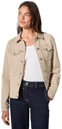 Denim Jas - Hemdkraag - Katoenmix - Borstzakken - Zijzakken - Lange Mouwen