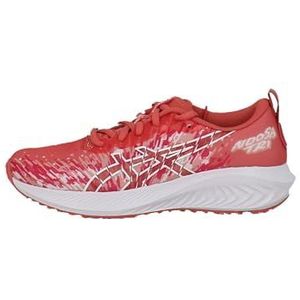 ASICS - GEL-NOOSA TRI 16 - Hardloopschoenen - Rood - Veters - Plat