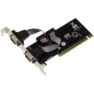 KALEA-INFORMATIQUE 2-poorts SERIE COM RS232 DB9 PCI-controllerkaart met WCH CH351-chipset