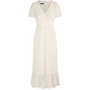 ApartFashion Dames mesh jurk, crème, normaal, crème, 44