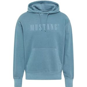 MUSTANG - Style Eden - Sweatshirt - Middenblauw - Relaxed Fit