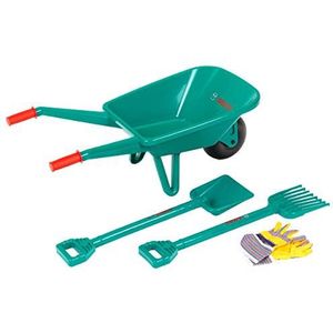 Theo Klein 2752 Bosch tuinset met kruiwagen I Met schep, hark en werkhandschoenen I Speelgoed voor kinderen vanaf 3 jaar